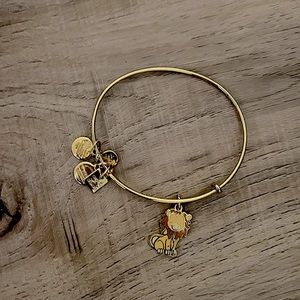 ALEX AND ANI Zodiac Leo Charm Bangle